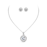 Grecian Necklace and Earrings Set