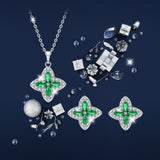Lucky Clover Jewellery Set