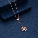 Snow Charm Necklace / Pendant