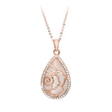 Rose Dewdrop Necklace / Pendant