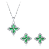 Lucky Clover Jewellery Set