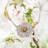 Desert Rose Gold Necklace / Pendant