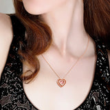 Amour Heart Necklace / Pendant