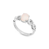 Infinity Solid Opal Ring