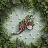 Kangaroo Paw Brooch
