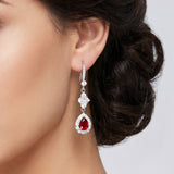Red Royalty Earrings