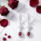 Red Royalty Earrings