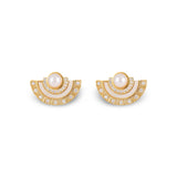 Lustre Arc Earrings