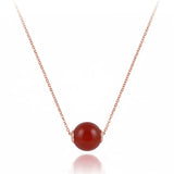 Crimson Glow Necklace