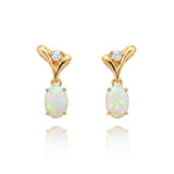 Bonita Solid Opal Earrings
