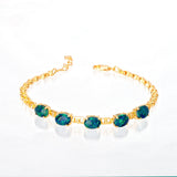Fortune Triplet Opal Bracelet 7mm