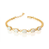 Elegance Solid Opal Bracelet 7mm