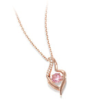 Ballerina Necklace with Bonus Crown Stud Earrings
