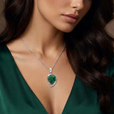 My Love Triplet Opal Necklace