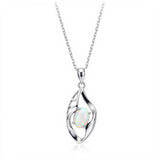 Orchid Solid Opal Necklace