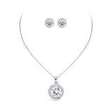 Grecian Necklace and Earrings Set
