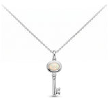 My Key Solid Opal Necklace