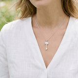 My Key Solid Opal Necklace
