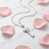 My Key Solid Opal Necklace