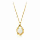 Grace Solid Opal Necklace
