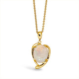 My Love Solid Opal Necklace
