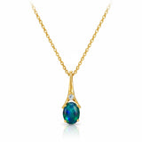 Frances Triplet Opal Necklace