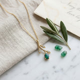 Golden Wattle Triplet Opal Necklace