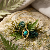 Orchid Triplet Opal Necklace