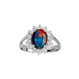 Victoria Triplet Opal Ring