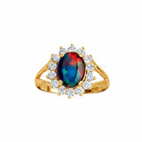 Victoria Triplet Opal Ring