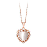 Coral Heart Necklace