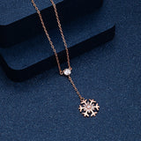 Snow Charm Necklace / Pendant
