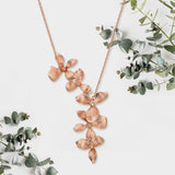 Golden Orchid Necklace / Pendant
