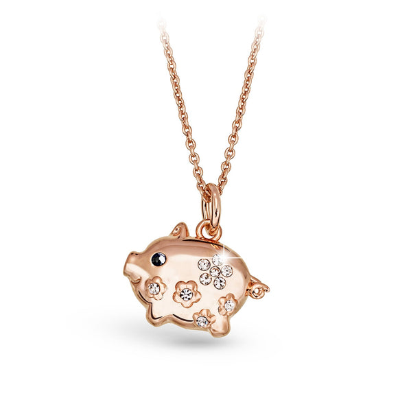 Zodiac Pig Necklace / Pendant