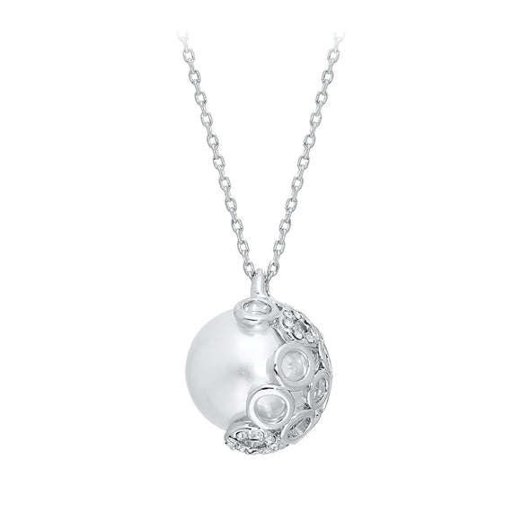Ripples Of Pearl Necklace / Pendant