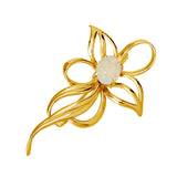 Orchid Solid Opal Brooch