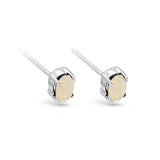 Isabelle Solid Opal Earrings