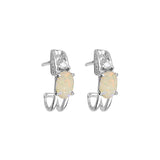 Harmony Solid Opal Earrings