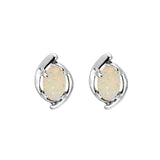 Charm Solid Opal Earrings