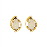Charm Solid Opal Earrings