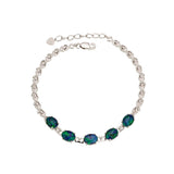 Fortune Triplet Opal Bracelet 8mm