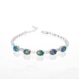 Fortune Triplet Opal Bracelet 7mm