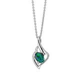 Ocean Triplet Opal Necklace
