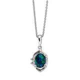 Precious Triplet Opal Necklace