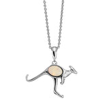 Kangaroo Solid Opal Necklace
