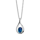 Purity Triplet Opal Necklace