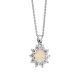 Princess Solid Opal Necklace