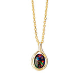 Glory Triplet Opal Necklace