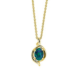 Aurora Triplet Opal Necklace