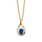 Purity Triplet Opal Necklace